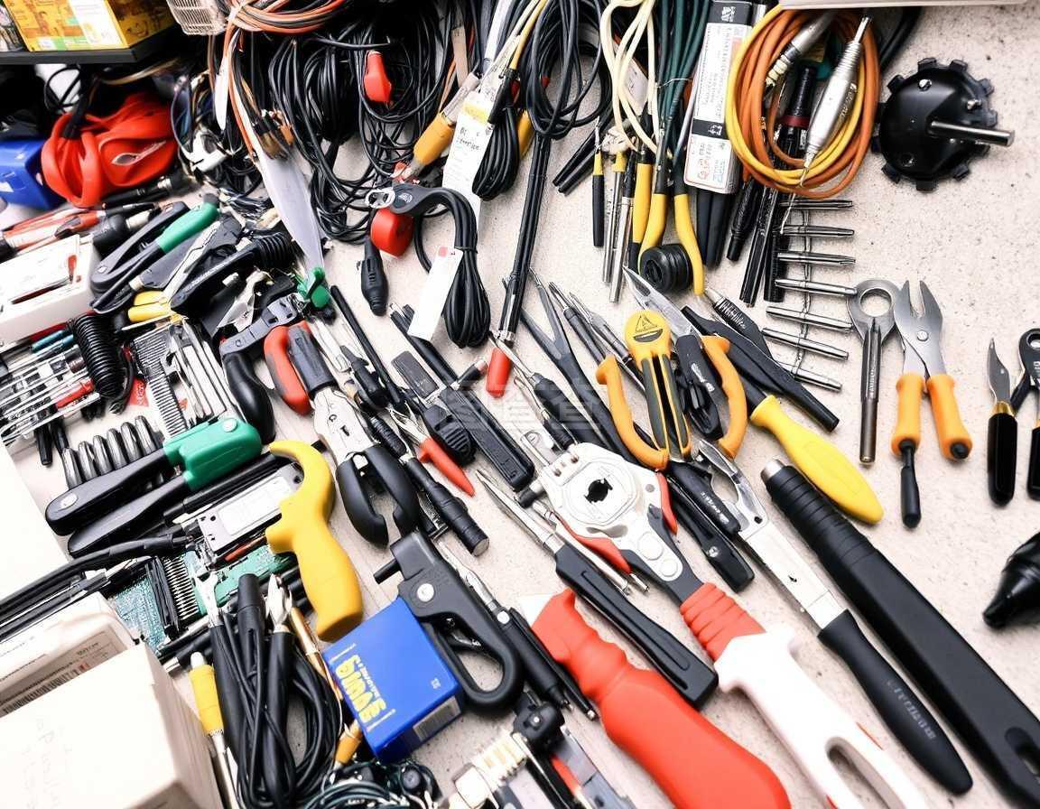 很多电子工具部件
