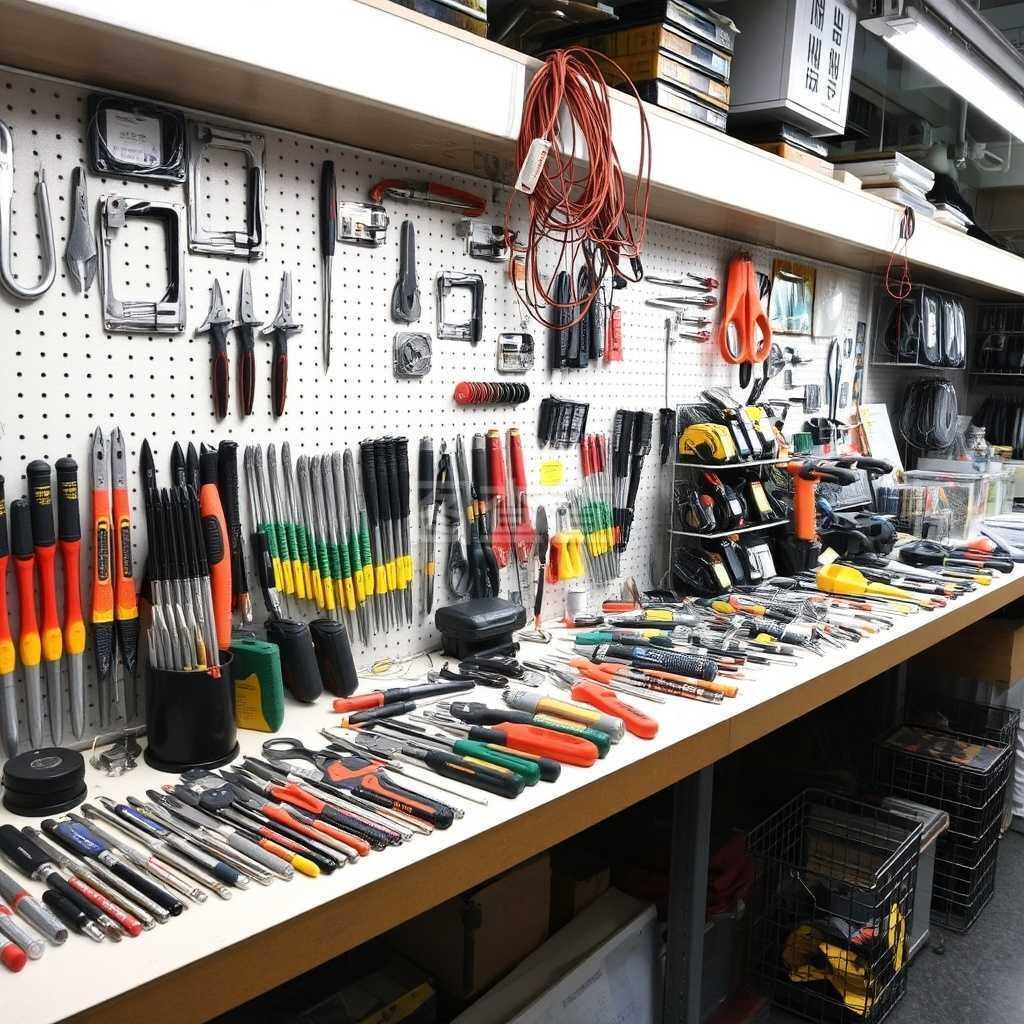 很多电子工具部件
