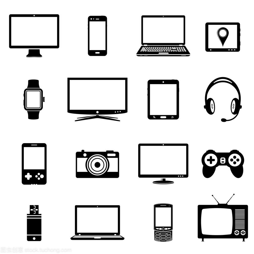 电子小工具图标